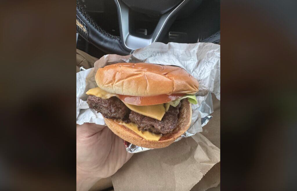 Wendy's Dave's Single burger